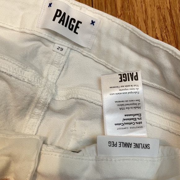Paige white jeans - Picture 3 of 4
